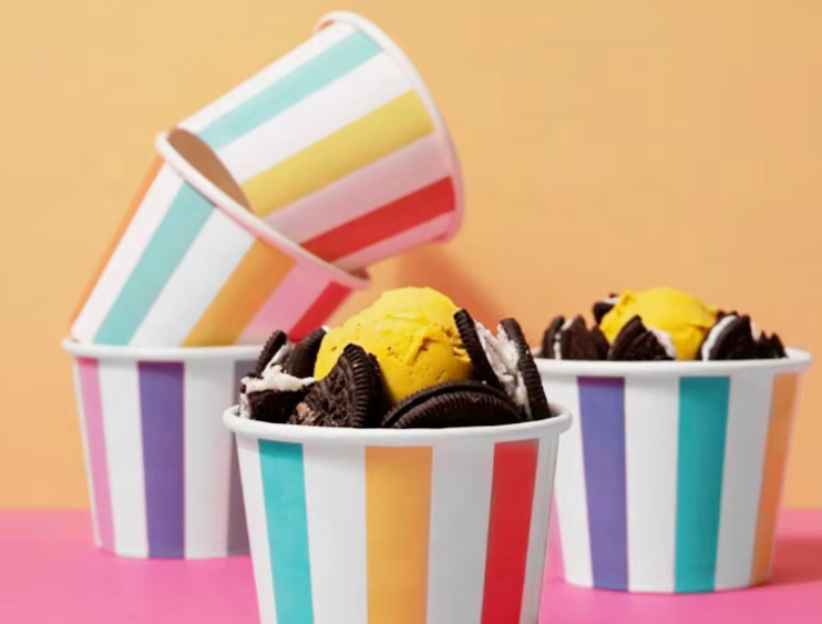 Er ispapirkopper det bedste valg til frosne desserter?